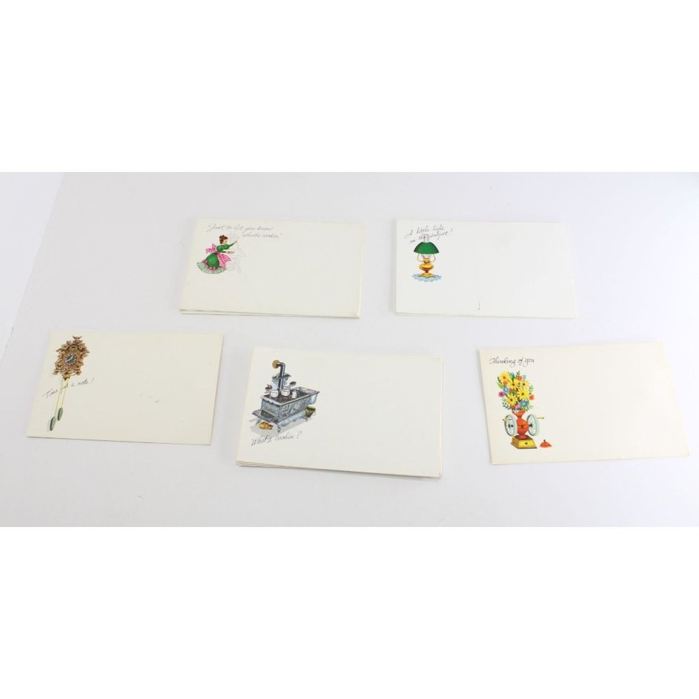 Current Post A Note Postcards Vintage Lot of 22 77323